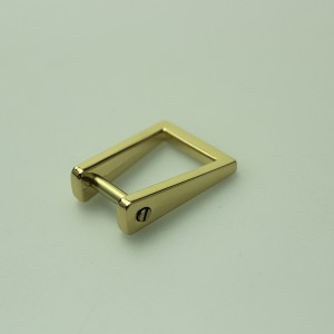 Fashion Square Buckle, Bag Buckle, Metal Tilbehør