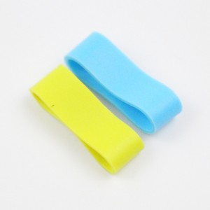 Fabriks direkte salg af lyse farve, høj elasticitet, slidstyrke og høj resiliens kontor gummibånd