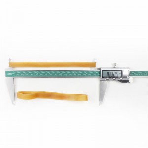 Fabrikanter brugerdefinerede forlængede og udvidede høj temperaturbestandige og holdbare industrielle gummibånd