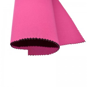 Hvidneopren scuba strikket stof sølvneopren stretch stof prægning diamant cirkulært stof til badedragt