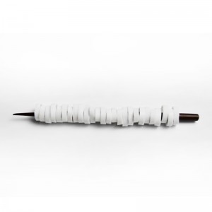 Factory tilpasset engros hvid høj elasticitet Anti-Aging Data Cable Strapping Ring