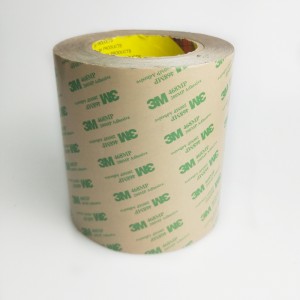 Substrate-fri 468 dobbeltsidet film Høj viskositet dobbeltsidet industrielt tape kan skæres i enhver størrelse