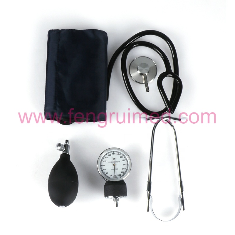 Aneroid sphygmomanometer med stetoskop