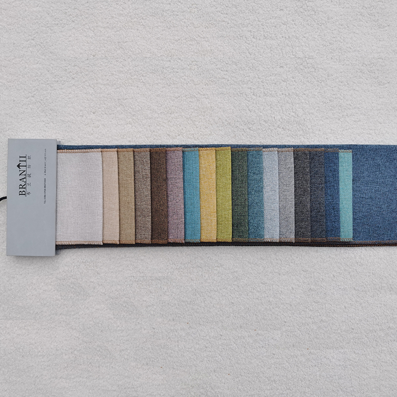 Stykke farvestof bomuld og linned stof BNT1810