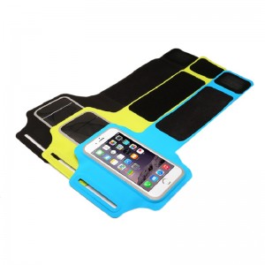 Sports Armband Universal Udendørs Running Arm Band Workout Cell Phone Bag med Key Holder