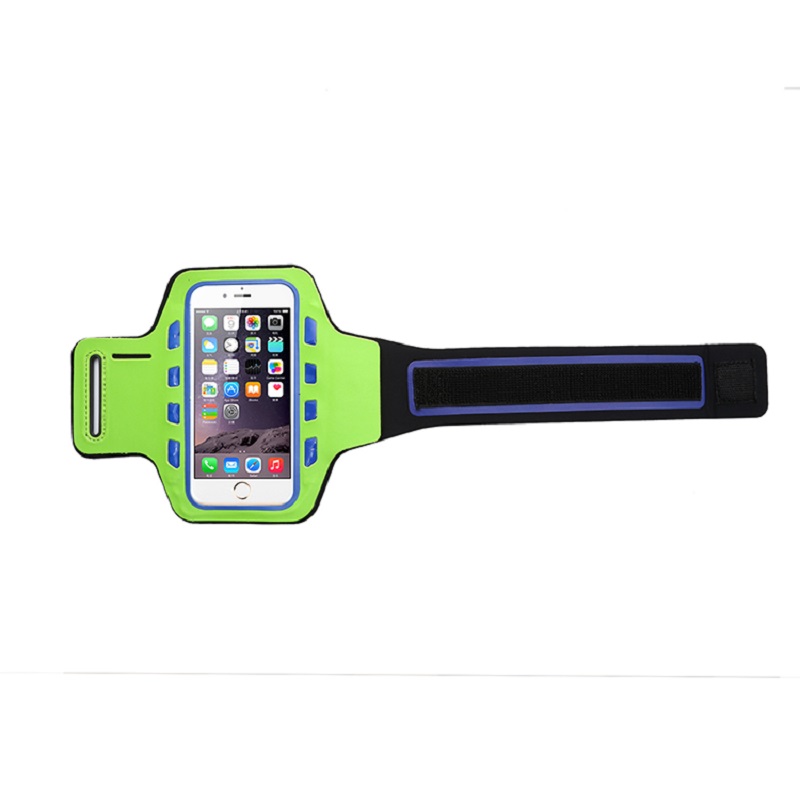 aktørpris engros reflekterende sikkerhed spandex arm band vandtæt mobiltelefon arm band til iphone xs iphone 11