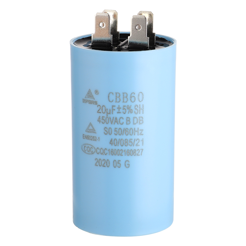 CBB60 kondensator 450V 20UF 40/85/21 B CQC til klimaanlæg og køleskab