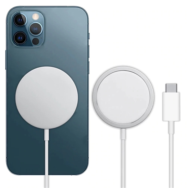 Magnetiske magsafe trådløs telefon oplader 15w bærbar magsafe oplader til Apple iPhone 12 11 Pro Max bedst sælgende produkt Amazon Hot Style