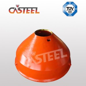 HP500 Cone Crusher sliddele, konkave og kappe