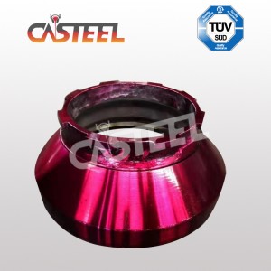 Kina OEM af konkave knuser liners, skål liner mantel og konkav