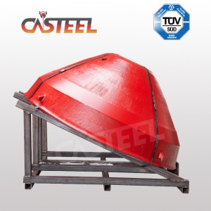 Kina OEM af konkave knuser liners, skål liner mantel og konkav