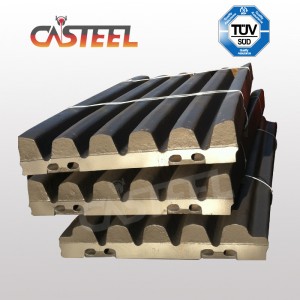 Kina Jaw Die Factory OEM kæbe plader