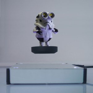 Suspenderede øreringe krystal ure briller bremmelet perle solbriller smykker ringe flydende magnetisk levitation skærmbakke