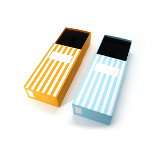 Engros brugerdefineret logo stiv glidende parfume flaske skuffe gaveæske tilbehør smykker detailboks