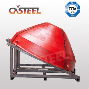 Premium kvalitet af skålforing og mantel til NORDBERG GP, HP, MP