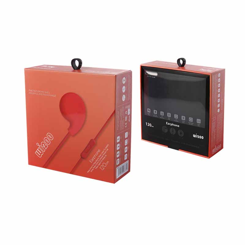 Nyt design ID og Base Square Packaging Box til brugte telefon tilbehør