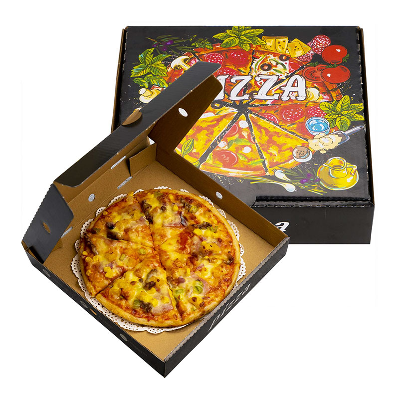 Billige Custom Logo Printing Design Paper Pizza Box