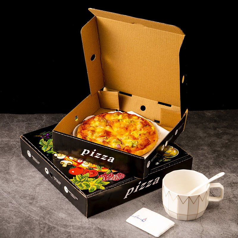 Billige Custom Logo Printing Design Paper Pizza Box
