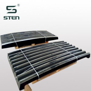 Russian Model Crusher Parts Suit til CM110 Jaw Crusher Plate, Jaw Die, Kæb Tand