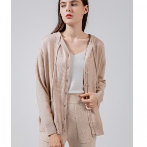 Fashionistas Casual Alsidig Knit Hoodie Single Top 68032#