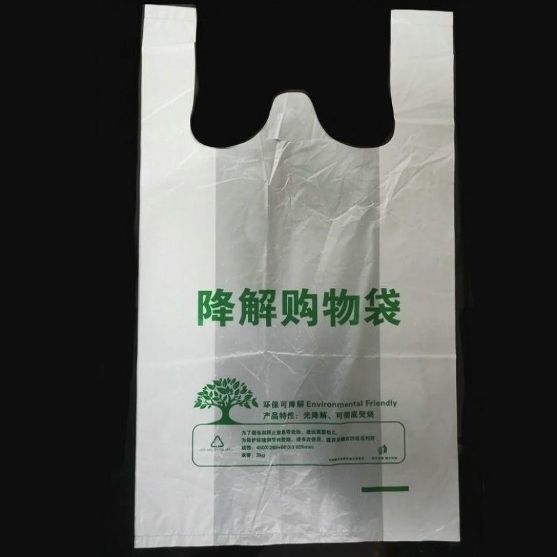 Nedbrydelige plastikpose