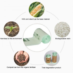 Nedbrydelige skraldespand