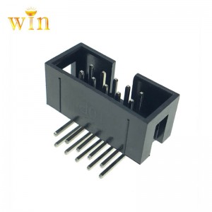 2x5p 2.54mm Pitch højre vinkel dip box header stikkontakt