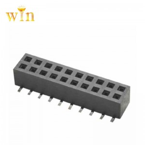 2.0mm 2x6p SMT Vertikal Model Kvinde Header Pin Header Socket