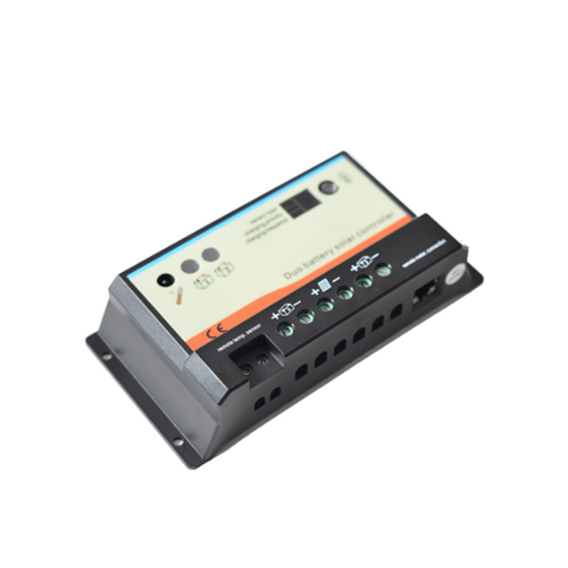 Epever Dual Battery Solar Charge Controller 10A20A Duo-Batteri Regulator med fjernbetjening LCD MT-1 EPSOLAR EPIPDB-COM