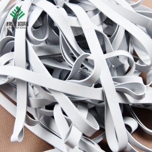 Gummibåndsproducenten producerer og sælgernaturligt badedragt elastikbånd undertøj bælte, svømning beskyttelsesbriller tilbehør