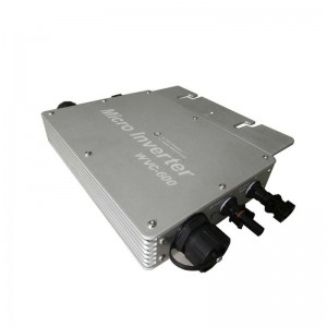 600W Pure Sine Wave Grid Tie Inverter Vandtæt IP65 Micro Inverter 22-50VDC 190-260VAC til solsystem MPPT