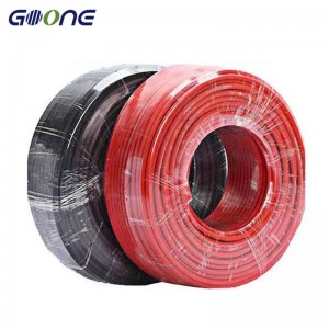 6mm2 High Qulity Red og Black Solar PV Connector Cable eller Wire til solpanel TUV godkendelse