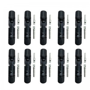 Høj kvalitet Solar Photovoltaic PV Connector Heltny Shell PPO Isolering til Solar PV Panelsystem Kabel AWG10 AWG12 AWG14