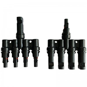4 til 1 Multi Branch Photovoltaic Connector 30a til Solar PV Connector Kvinde med Solar Cable 2.5mm2 ~ 6,0mm