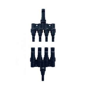 4 til 1 Multi Branch Photovoltaic Connector 30a til Solar PV Connector Kvinde med Solar Cable 2.5mm2 ~ 6,0mm