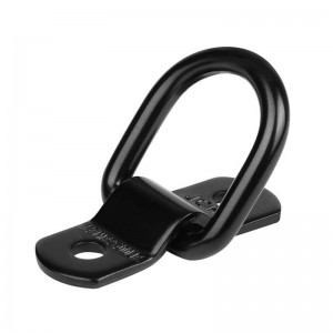 D ringer bindenedankre kroge til trailer truck seng beslag lukkede points pickup camper overflade mount d-ring heavy duty 1/4 \\\\ \\\