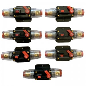 12V 24V 20A 30A 40A 50A 60A 80A 100A Circuit Breaker Fuse Switch Auto Car Bike Stereo Audio til Home Solar System 2pcs
