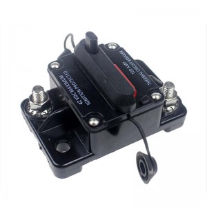 12V 24VDC 60A 80A 100A 150A 200A 250A 300A Black Color Home Solar System Vandtæt Circuit Breaker Reset Fuse Inverter