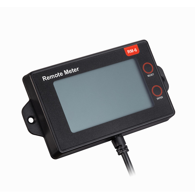 SRNE RM-6 Fjernmåler LCD-skærm til MC24-serien MPPT 20A 30A 40A 50A Solar Charge Controller