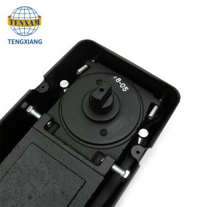 Enkelt cylinder hydraulisk gulvfjeder til glasdør gulvmaskine