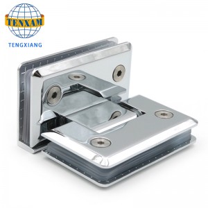 Bedst sælgende 90 graders glas til glas bruser dør pivot hængsel