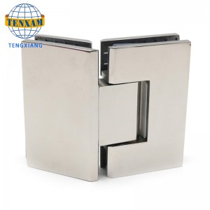 Højkvalitets firma og holdbar 135 graders rustfrit stål hængsel shower hængsel