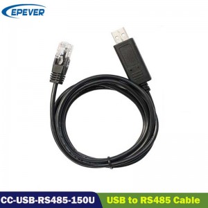 Epever Communication Cable CC-USB-RS485-150U USB til PC RS485 til epever Epsolar Tracer En Tracer BN TRIRON XTRA SERIES MPPT SOLA