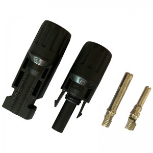 Høj kvalitet Solar Photovoltaic PV Connector Heltny Shell PPO Isolering til Solar PV Panelsystem Kabel AWG10 AWG12 AWG14