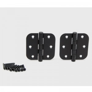 HN005 3,5 tommer rustfrit stål indvendigt dørhæng med 5/8 tommer radius hjørne