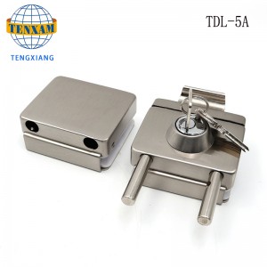 Kina Leverandør Engros Frameless Glass Door Hardware Temperet Glidende Glas Dørlås