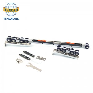 TO-vejs bufret blød bremse 80 kg glas skydedør tilbehør