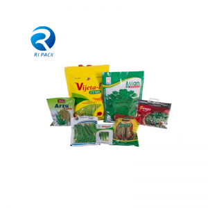 Kina står op poser med lynlås til frø