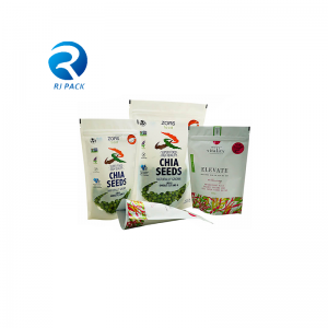 Kina står op poser med lynlås til frø