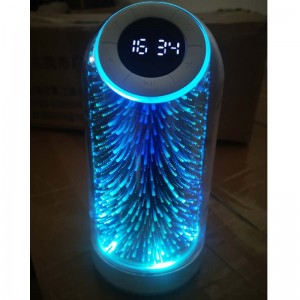 FB-BSK3 High-end Bluetooth Clock Radio Højttaler med 7 farver Ændring af LED Lighting